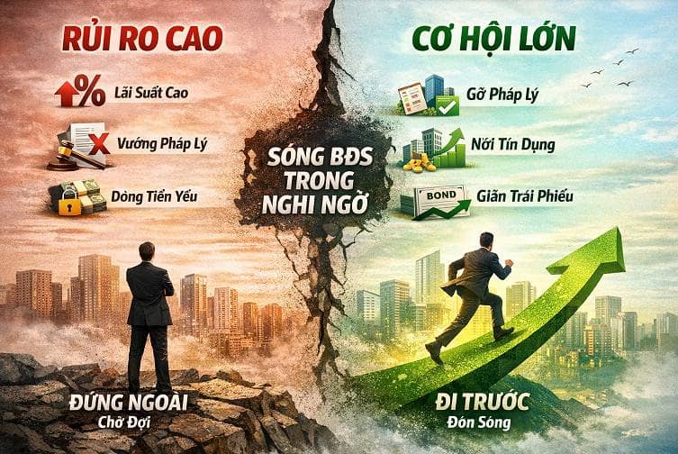 Sóng bất động sản luôn bắt đầu trong nghi ngờ?