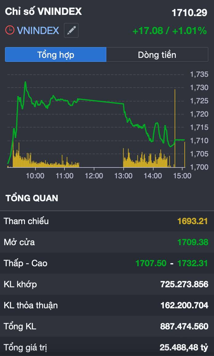 VN-INDEX bật tăng mạnh trỏ lại: Dòng tiền lớn quay lại, sóng mới đang hình thành?