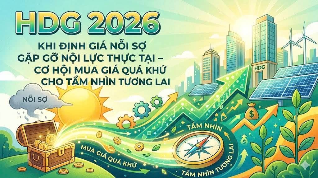 HDG 2026: Khi định giá nỗi sợ gặp nội lực thực tại - Cơ hội mua giá quá khứ cho tầm nhìn tương lai