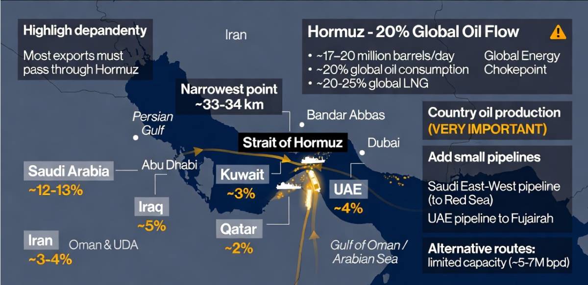 Eo biển Hormuz – “yết hầu” năng lượng toàn cầu