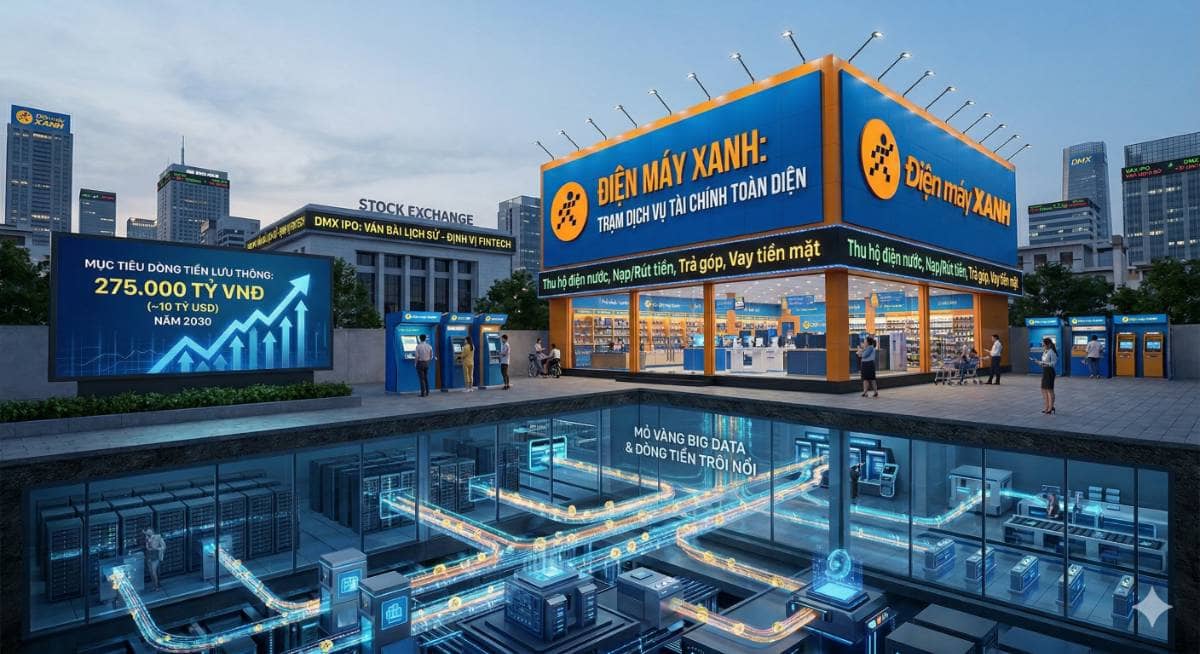 Điện Máy Xanh và công cuộc đa dạng hoá nguồn thu