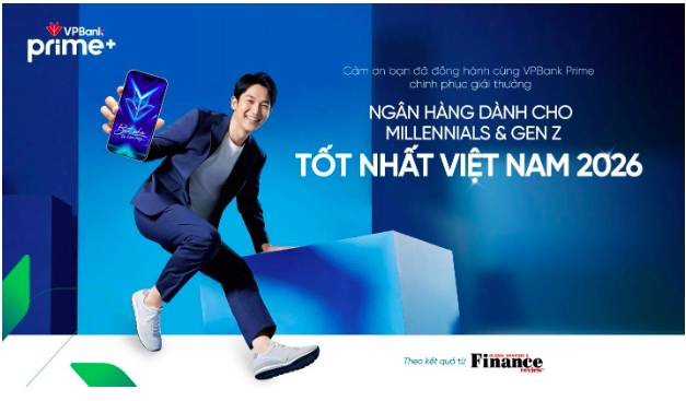 VPBank Prime “chiếm lĩnh” thế hệ Millenials và GenZ: 2 năm liên tiếp được vinh danh bằng giải thưởng quốc tế