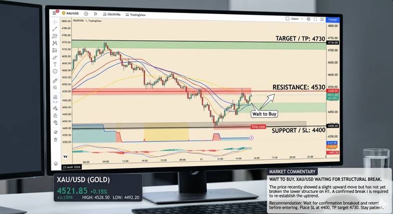 Góc nhìn thị trường: Khi XAU/USD đang tích lũy sức mạnh trước ngưỡng cửa quan trọng