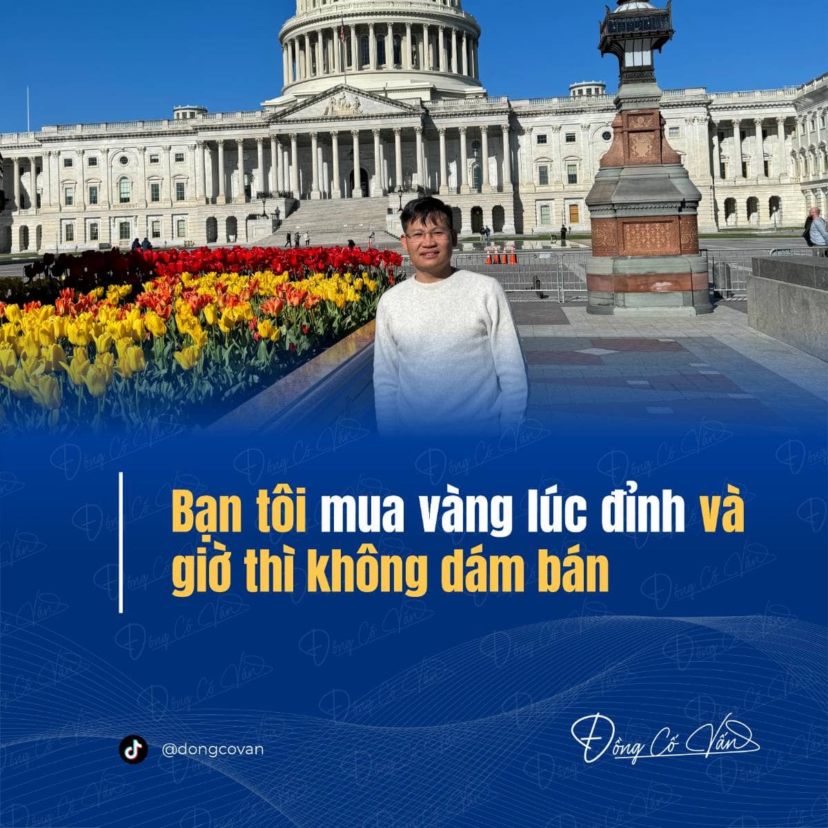 “Bạn tôi mua vàng lúc đỉnh – và không dám bán”