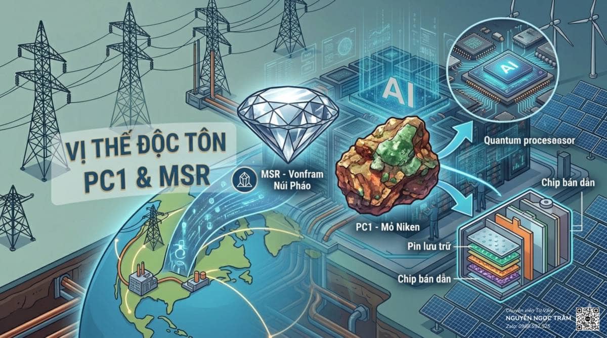 Siêu chu kỳ khoáng sản 2026: Khi Vonfram và Niken trở thành vũ khí địa chính trị