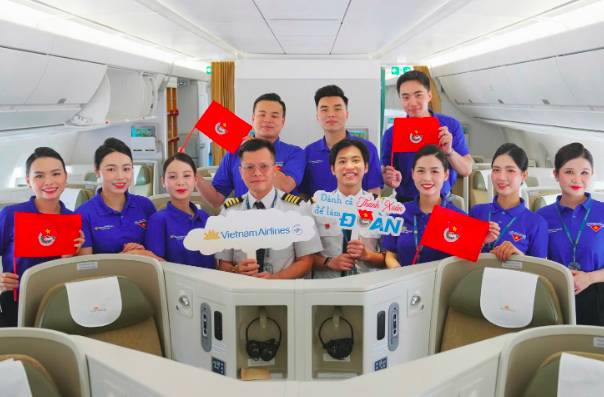 Vietnam Airlines thắp sáng tinh thần nhiệt huyết trên “Chuyến bay Thanh niên” 2026