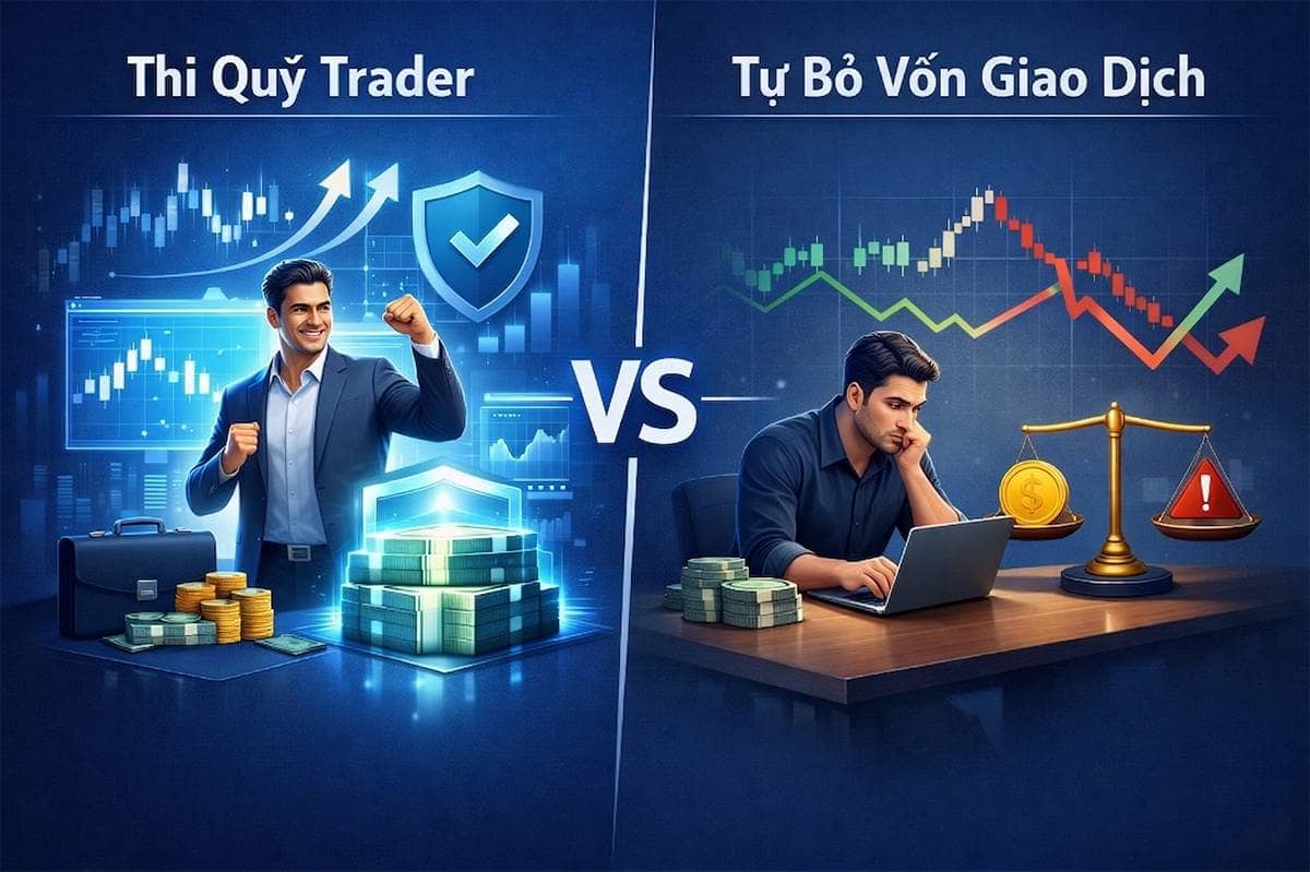 Tham gia thử thách giao dịch hay tự Trade: Mô hình nào phù hợp với trader tại thị trường hàng hóa Việt  ...