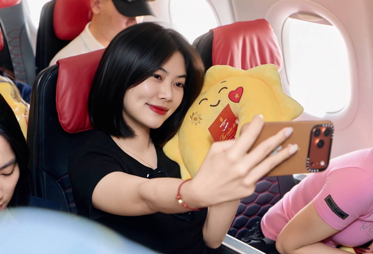 Sun PhuQuoc Airways cất cánh chuyến bay quốc tế đầu tiên đến Đài Bắc (Đài Loan - Trung Quốc)