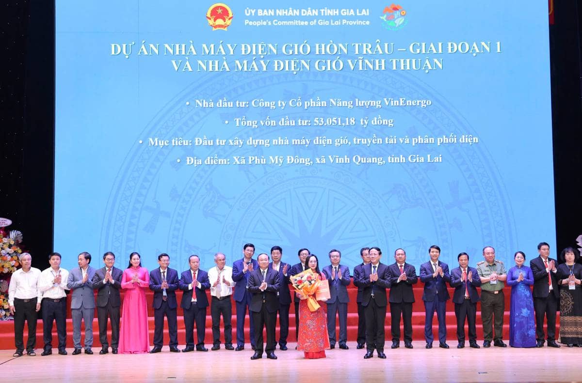 VinEnergO hợp tác phát triển cụm nhà máy điện gió trị giá gần 8 tỷ USD tại Gia Lai