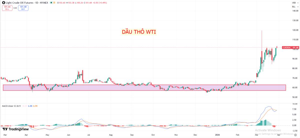 Thị trường hàng hóa ngày 30/3: Dầu thô dẫn dắt, dòng tiền dịch chuyển sang nông sản