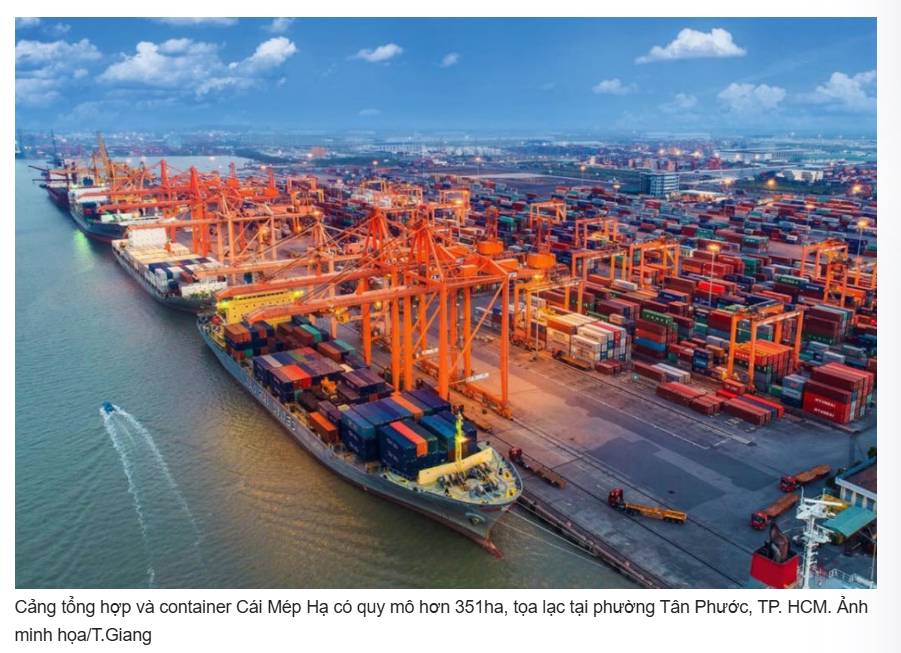 Siêu cảng Cái Mép Hạ hơn 51.000 tỷ: Bước tiến lớn trong chiến lược logistics quốc gia. Phê duyệt dự  ...