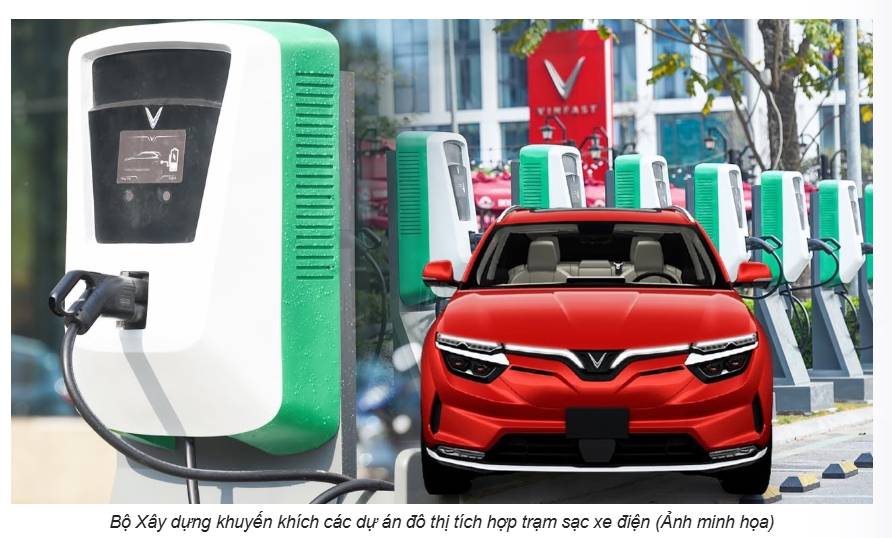Bộ Xây dựng thúc đẩy tích hợp hạ tầng sạc xe điện: Tạo nền tảng cho VinFast và thị trường EV tăng tốc