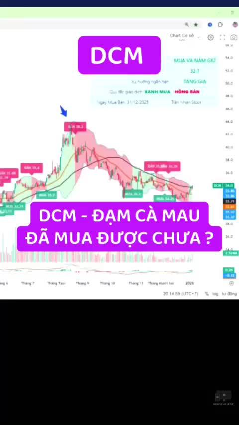 DCM - Đạm Cà Mau đã mua được chưa?