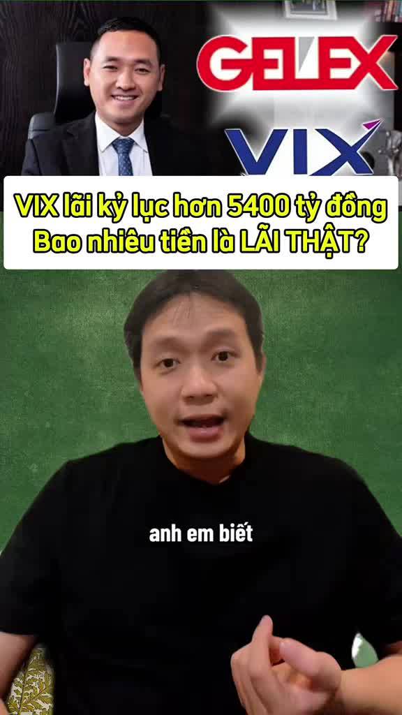 Chứng khoán Vix báo lãi kỷ lục hơn 5.400 tỷ đồng nhưng đằng sau con số khủng này có bao nhiêu là lãi thật?