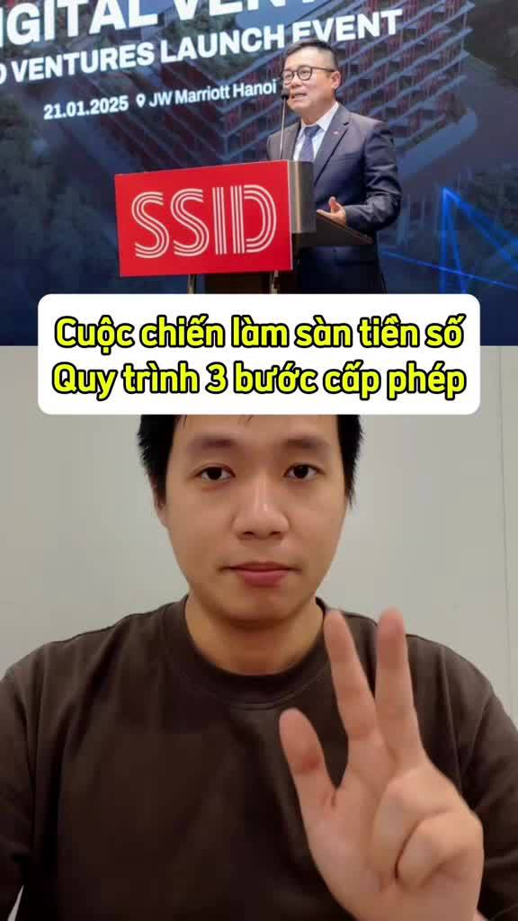 Cuộc chiến làm sàn tiền số SSI, TCX, VIX, MBS, VPX, quy trình 3 bước cấp phép?