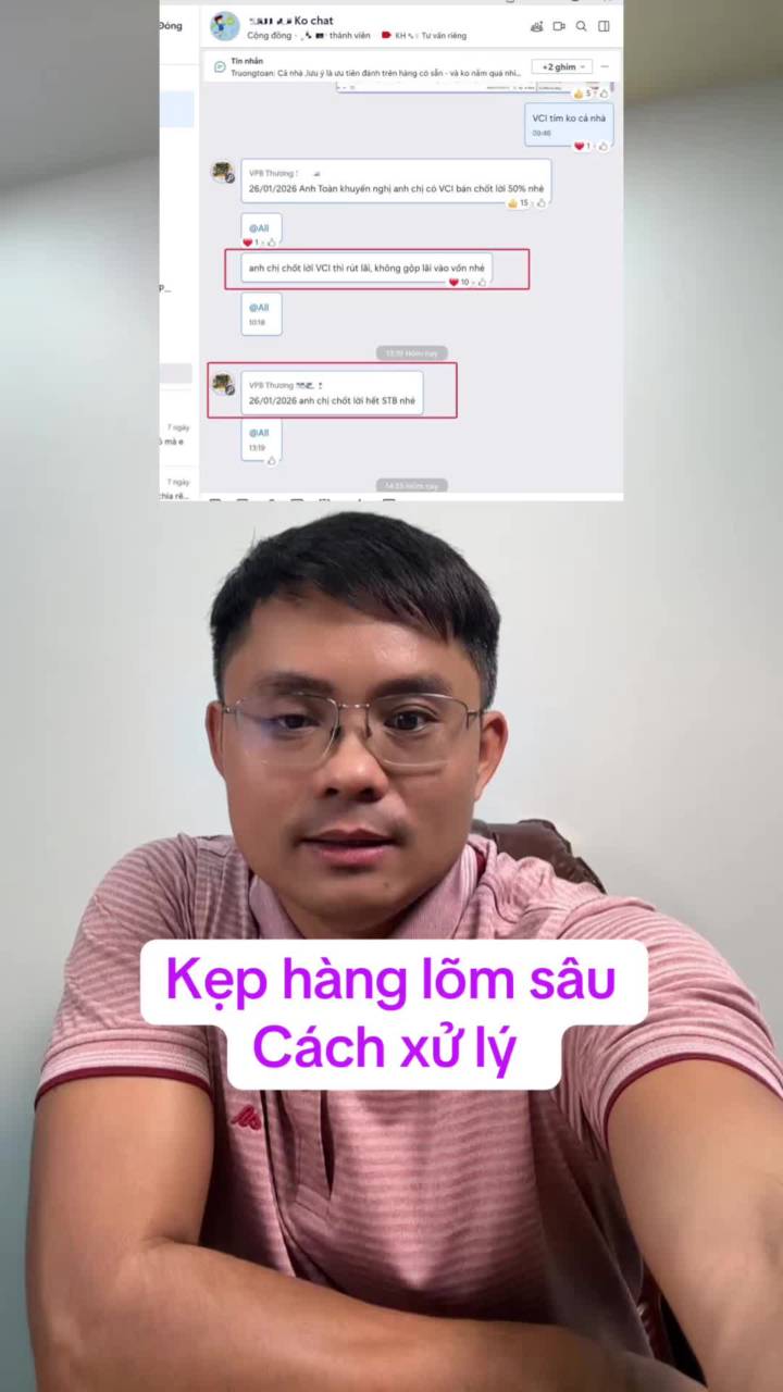 Vừa rồi nhiều anh em chị kẹp BĐS về mình đã được mình xử lý - cơ cấu;
Hiện tại về bờ - và lãi được một số - đã được hiện thực hóa mang lợi nhuận về;
Hiện mình cũng đang cơ cấu cho một số anh chị mới chuyển về cũng bị kẹp hàng và lõm sâu ?
Làm sao để sớm về bờ và mang được lợi nhuận về 
Các bạn theo dõi or inbox mình để được hỗ trợ nhé  

Trương Toàn New Stock - Nhà đầu tư - Chuyên gia thực dụng 
“ĐẦU TƯ TRADING BỀN VỮNG”

#truongtoannewstockchannel #Phaisinhtradinglathang #tvdt15sieuvip #họcvien