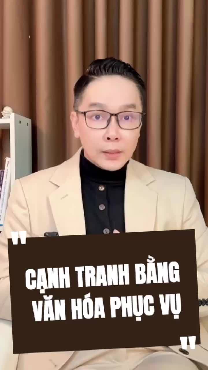 Mỗi ngày 01 bài học: văn hóa phục vụ