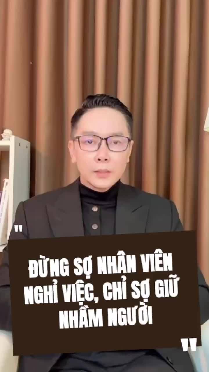 Mỗi ngày 01 bài học: Sự thật phũ phàng: Mối nguy lớn nhất của doanh nghiệp không phải là những chiếc "ghế trống"...