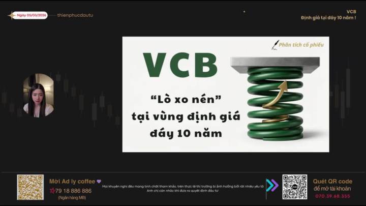 VCB. Định giá ở đáy 10 năm!