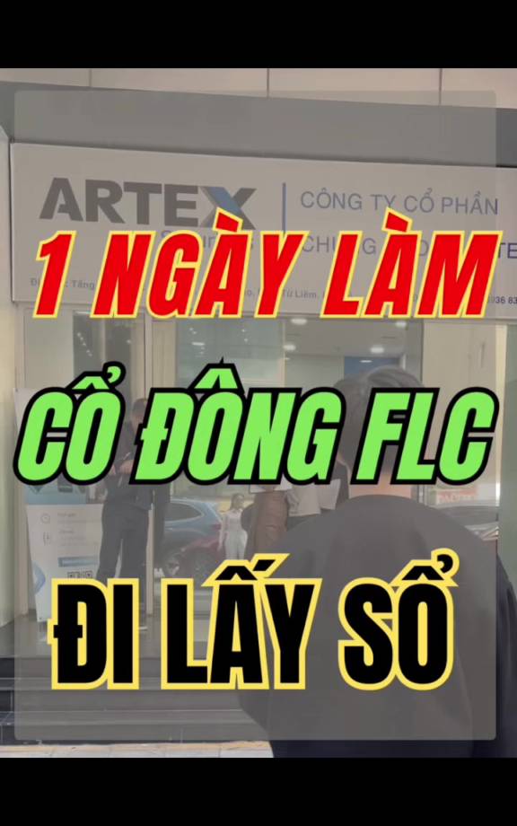 1 ngày làm cổ đông FLC đi lấy sổ #kienthucdautu #hocdautu #taichinhcanhan #flc  