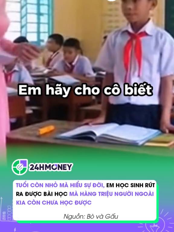 Cứ bảo cháu nó bé không biết gì đi