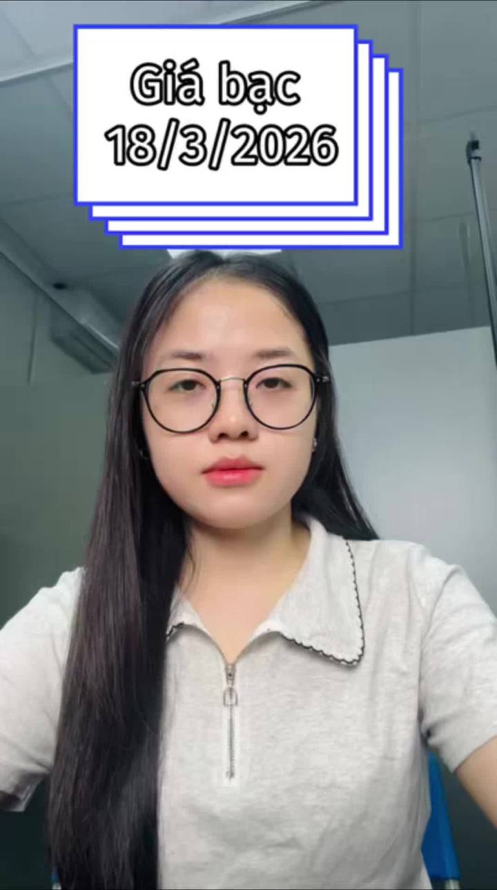 [18/3/2026] Giá BẠC chịu áp lực giảm mạnh do 2 lí do chính 
#Giabac #Bacvatchat #Giabachomnay #Thitruonghanghoa #Kimloaiquy #Dautuhanghoa #Silvermarket #Giakimloai #Fed #Laisuat 