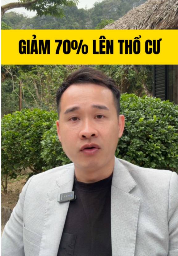 Chính sách giảm 70% khi chuyển mục đích lên thổ cư và cách tính cụ thể