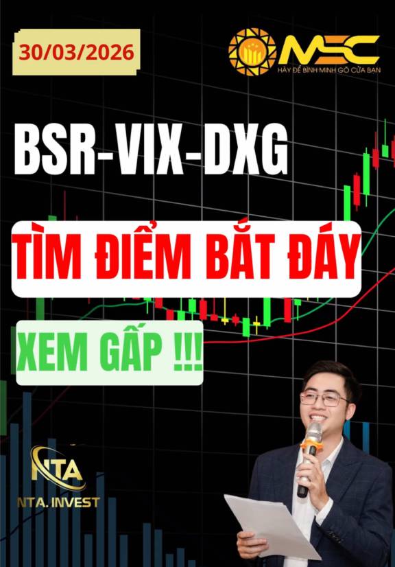30/3: Đâu sẽ là vùng chú ý với BSR VIX DXG