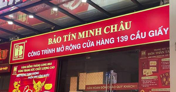 Công an vào cuộc xác minh nguồn gốc vàng nguyên liệu tại Bảo Tín Minh Châu