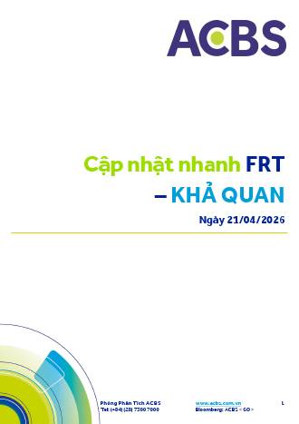 FRT: Khuyến nghị KHẢ QUAN với giá mục tiêu 175,300 đồng/cổ phiếu