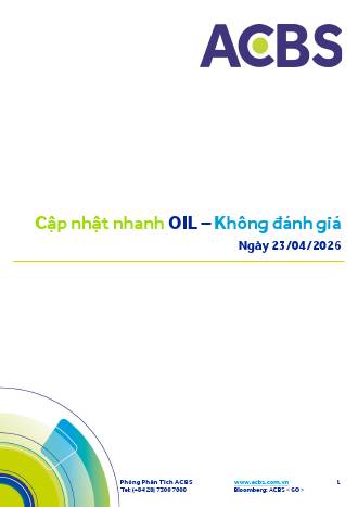 OIL: Báo cáo cập nhật KQKD Q1/2026