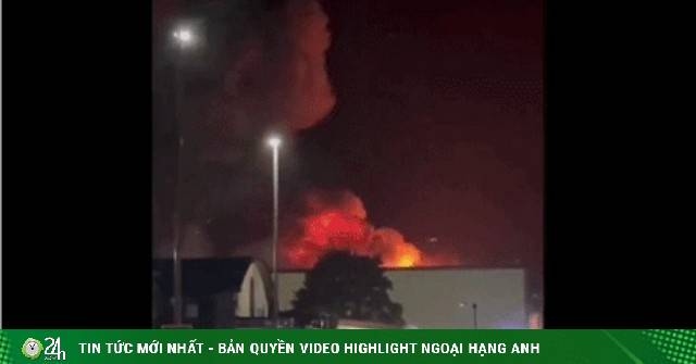 Hỏa hoạn lớn tại căn cứ chứa máy bay ném bom Mỹ