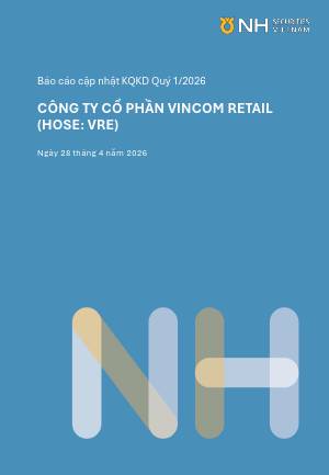 VRE: Báo cáo cập nhật KQKD Q1/2026
