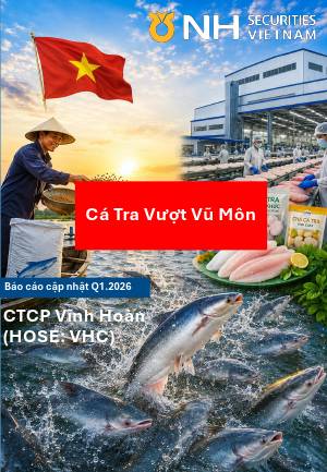 VHC: Khuyến nghị MUA với giá mục tiêu 75,000 đồng/cổ phiếu