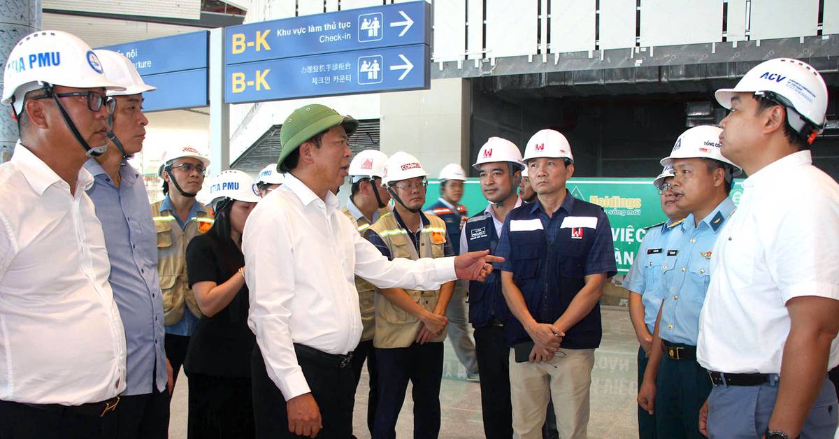 Sân bay Long Thành vẫn thiếu gần 2.000 lao động
