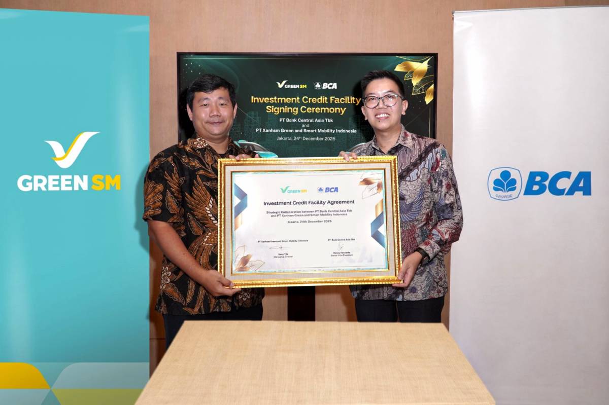 Green SM ký kết hợp đồng vay đầu tư 600 tỷ IDR với Ngân hàng BCA