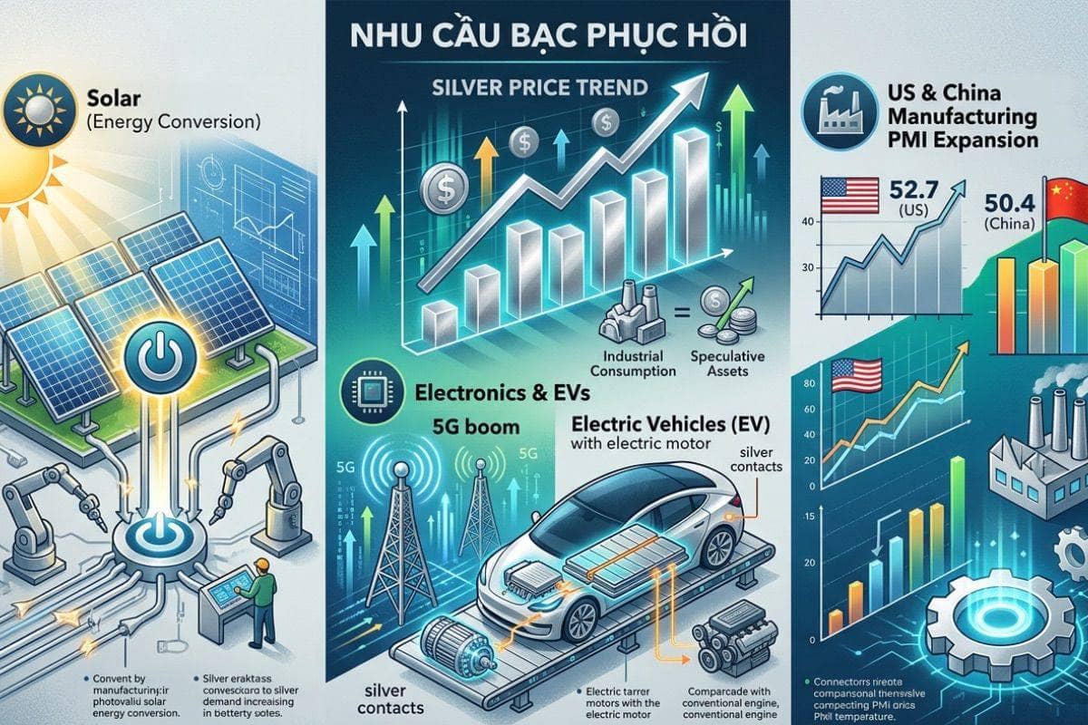 Tồn kho bạc thấp: “Cú nổ” giá sắp xảy ra?. Tồn kho bạc toàn cầu đang giảm về vùng thấp nhất nhiều năm, ...