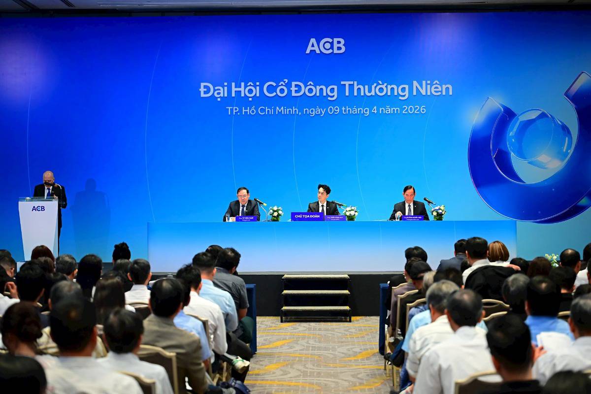 ĐHCĐ ACB 2026: lợi nhuận tăng, cổ tức hấp dẫn… vì sao cổ phiếu vẫn phá đáy?