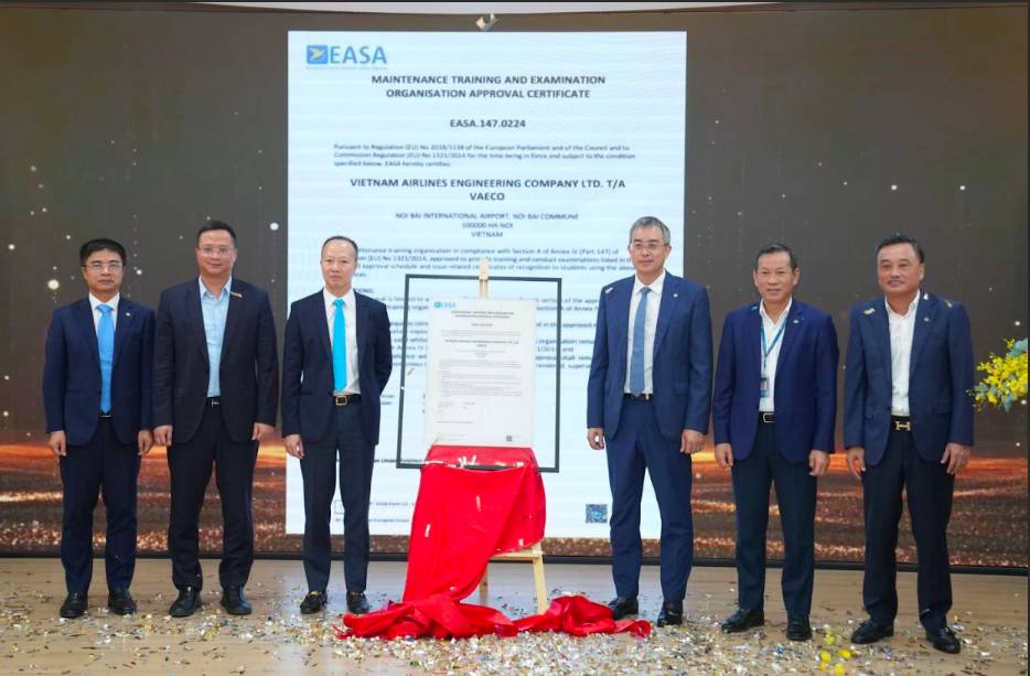 Việt Nam có tổ chức đào tạo bảo dưỡng tàu bay theo chuẩn châu Âu
