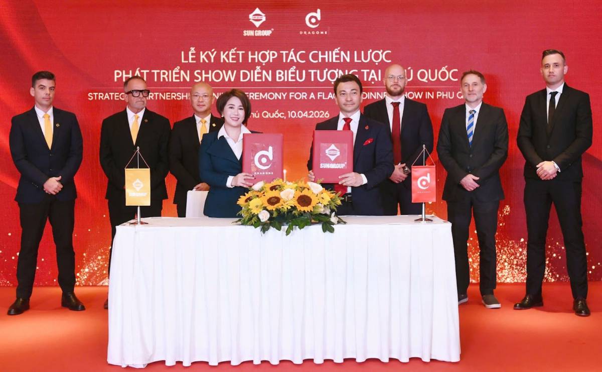 Sun Group hợp tác chiến lược với Dragone, kiến tạo chuẩn mực mới cho nghệ thuật biểu diễn tại Việt Nam