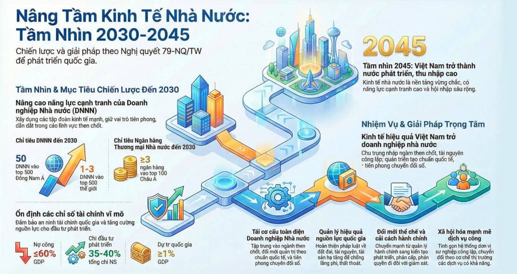 Nghị quyết 79-NQ/TW: "Cú hích" thể chế để doanh nghiệp Nhà nước lột xác