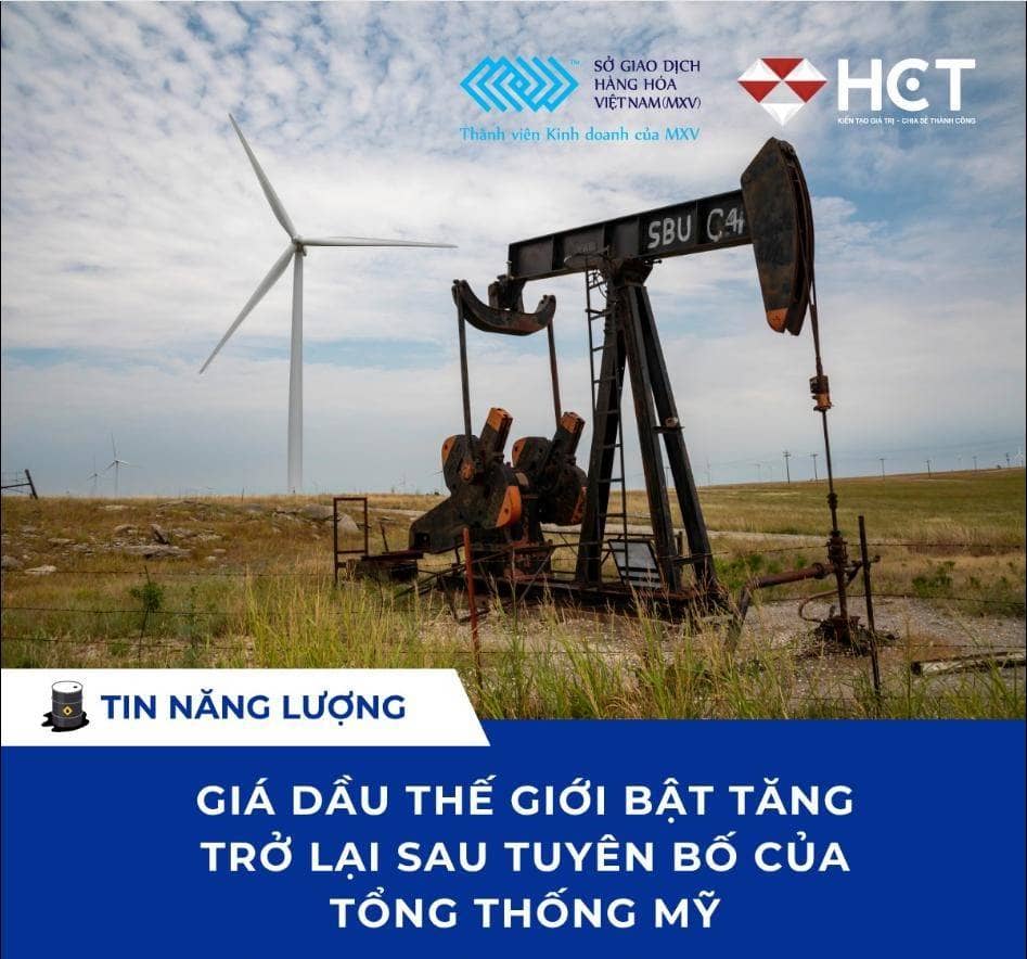 Giá dầu thế giới phiên đầu tuần 13/04 bật tăng trở lại sau tuyên bố của Tổng thống Mỹ