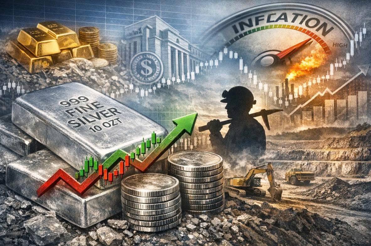 Bạc xây nền giá vững quanh 70 USD, dư địa tăng phụ thuộc vào lạm phát