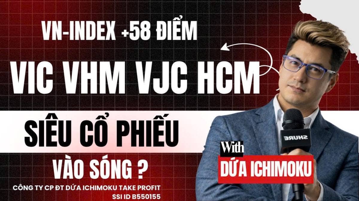 https://youtu.be/ZsoLcSLxthk. Chứng khoán hôm nay : VN-Index tăng 58 điểm, siêu cổ phiếu VIC – VHM –  ...