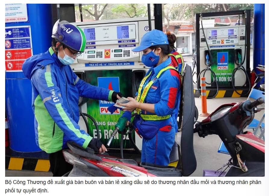 Doanh nghiệp sắp được tự quyết giá xăng dầu theo dự thảo mới