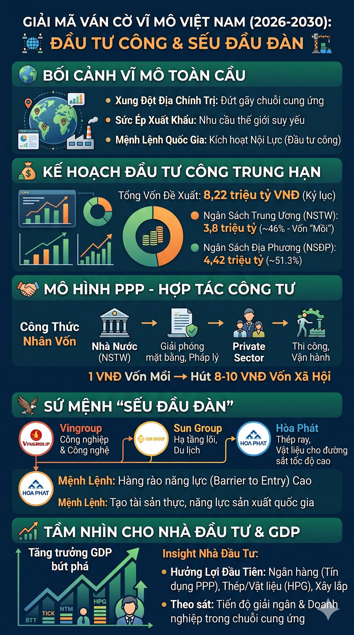 Theo dấu giải ngân đầu tư công: Kỷ lục 8,22 triệu tỷ và những doanh nghiệp hưởng lợi
