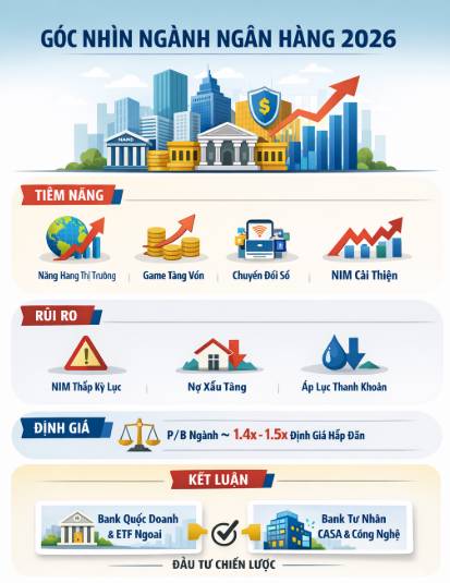 Góc nhìn cho ngành ngân hàng 2026