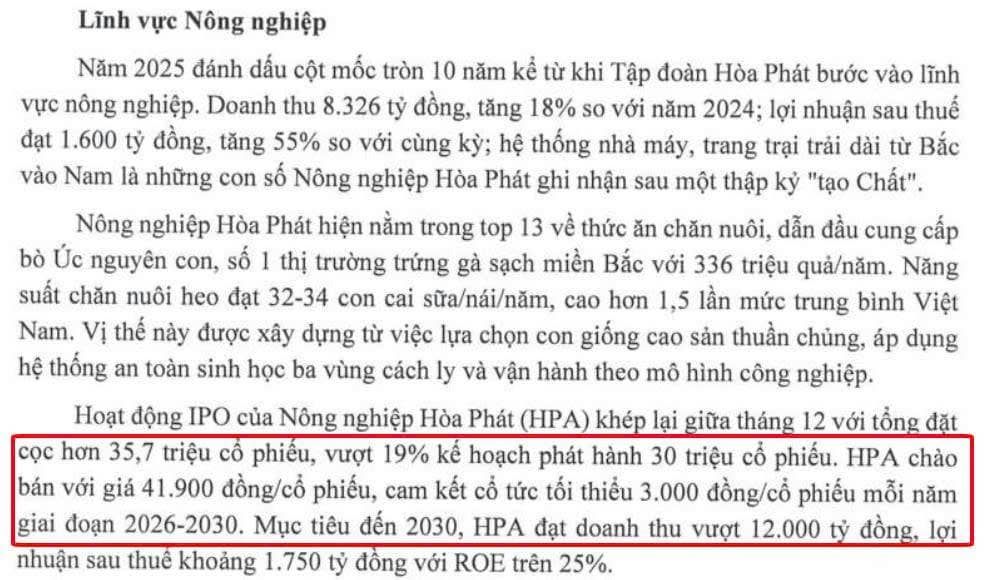 Triển vọng đầu tư HPA trong giai đoạn ngành Nông nghiệp tạm “mất lửa”