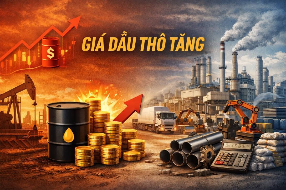 Căng thẳng leo thang tại Hormuz: Giá dầu bật tăng mạnh, thị trường đối mặt rủi ro nguồn cung