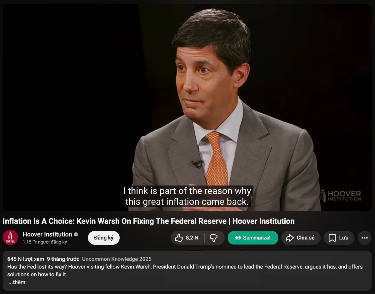 Góc nhìn của người "sẽ" điều hành Fed về lạm phát hiện tại và sự khác biệt về quan điểm không đổ lỗi...